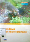 Budi Daya Ikan Dipekarangan